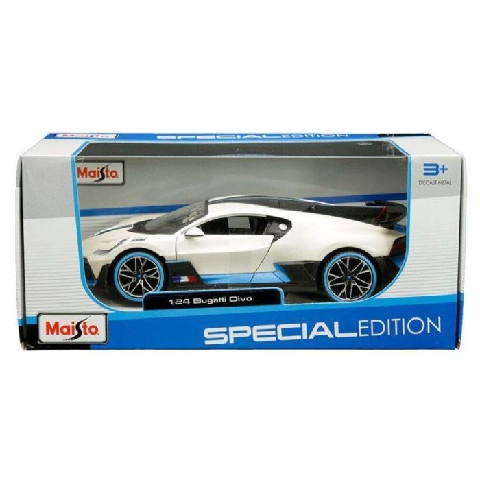 Машина Maisto Bugatti Divo білий 1:24 (31526 met. white) зображення 6