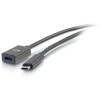 Дата кабель USB-C M/F 0.3m USB3.1 Gen2 3A 0.3m 510Gbps C2G (CG88657) изображение 2