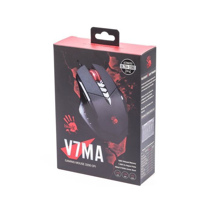 Мишка A4Tech Bloody V7MA Black зображення 5