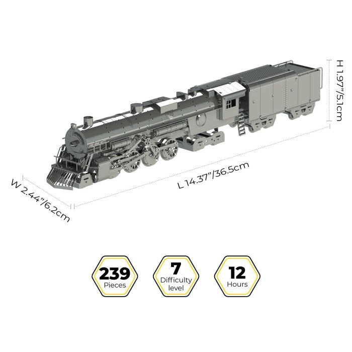 Конструктор Metal Time колекційна модель Polar Steel (MT052ST) зображення 2
