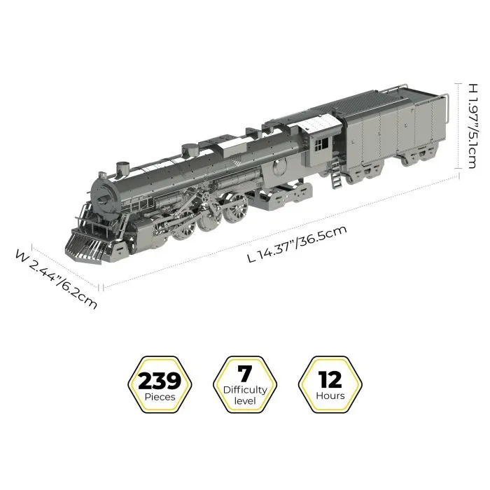 Конструктор Metal Time коллекционная модель Polar Steel (MT052ST) изображение 2