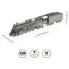 Конструктор Metal Time коллекционная модель Polar Steel (MT052ST) изображение 2