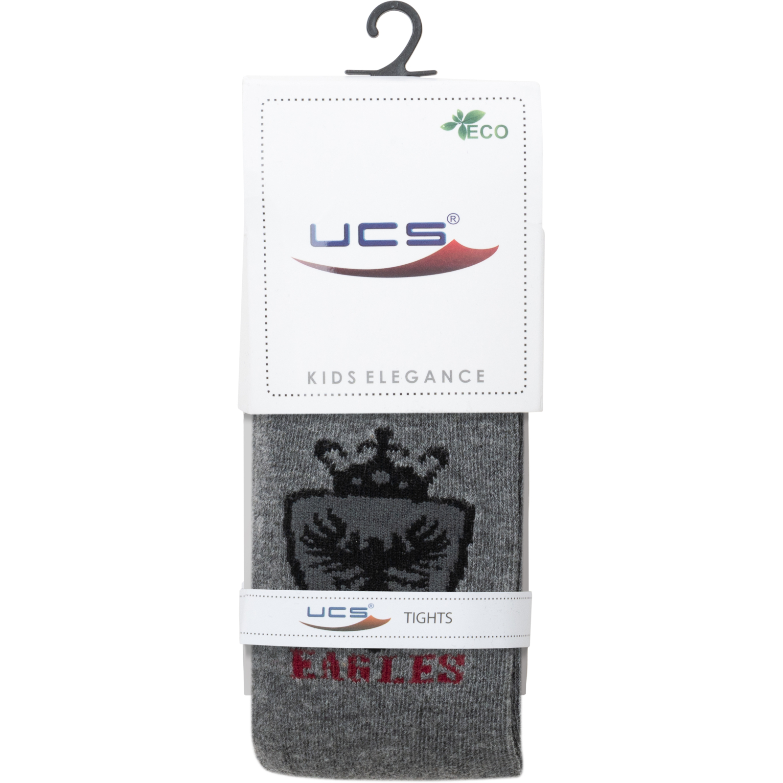 Колготки UCS Socks з емблемою (M0C0301-1251-3B-gray) зображення 3