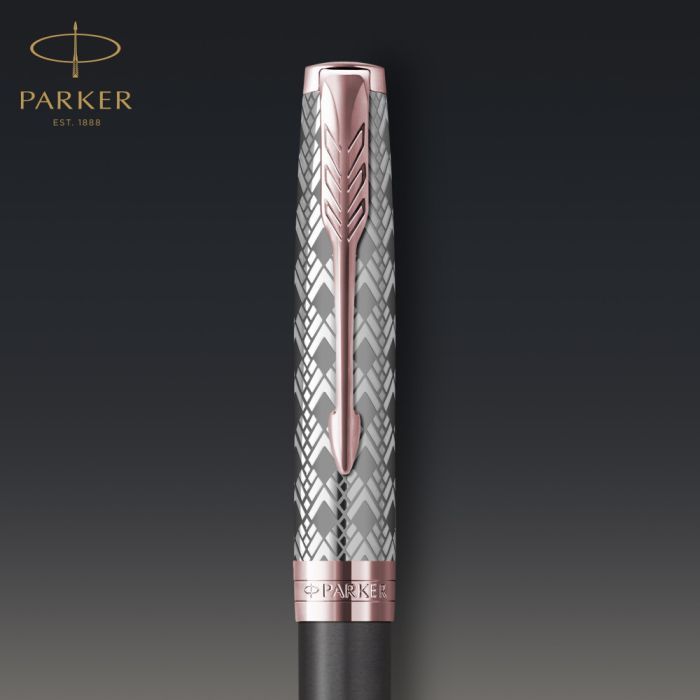 Ручка шариковая Parker SONNET 17 Metal & Grey Lacquer PGT BP (68 232) изображение 3