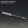 Ручка кулькова Parker SONNET 17 Metal & Grey Lacquer PGT BP (68 232) зображення 4