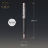 Ручка шариковая Parker SONNET 17 Metal & Grey Lacquer PGT BP (68 232) изображение 5