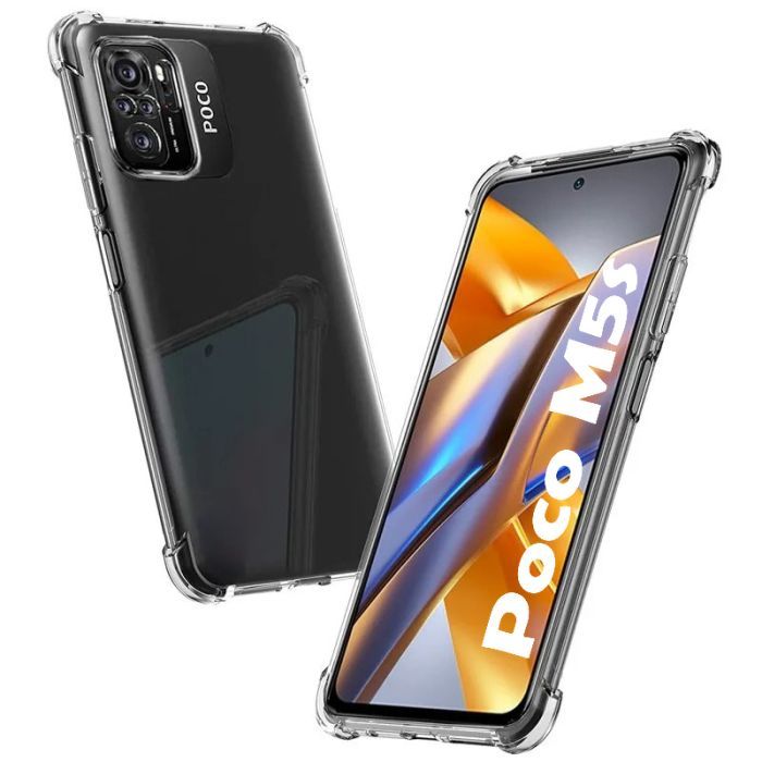 Чохол до мобільного телефона BeCover Anti-Shock Poco M5s Clear (708895) зображення 2