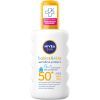 Средство от загара Nivea Sun Babies & Kids Детский солнцезащитный спрей Защита для чувствительной кожи SPF 50+ 200 мл (4005900592767/4005900600202)