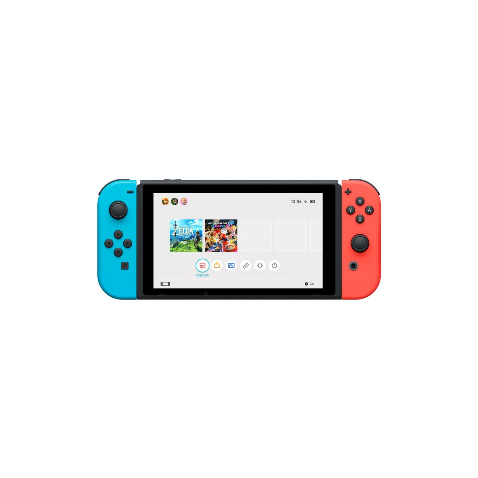 Игровая консоль Nintendo Switch неоновый красный / неоновый синий (45496453596) изображение 5