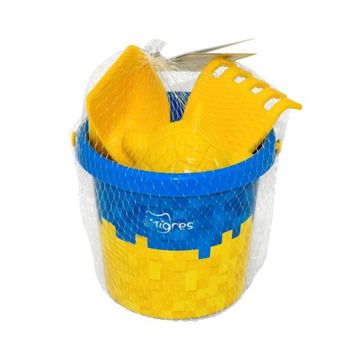 Игрушка для песка Tigres Украинский пиксель 4 элемента с термонаклейкой (39949) изображение 2