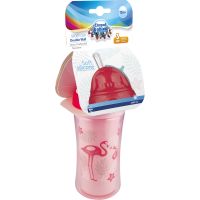 Поїльник-непроливайка Canpol babies Літак подвійна стінка із силіконовою трубочкою 260 мл (74/052) зображення 3