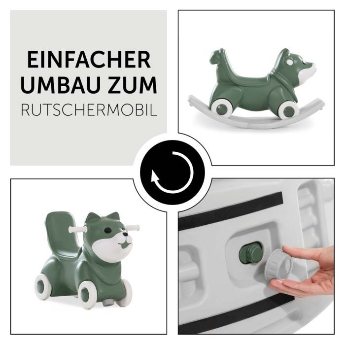 Чудомобиль Hauck 1st Rocker 3 в 1 (Fox Green) (80500-2) изображение 6