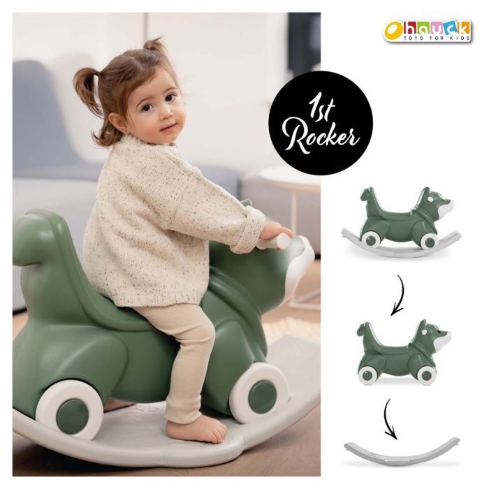Чудомобиль Hauck 1st Rocker 3 в 1 (Fox Green) (80500-2) изображение 8