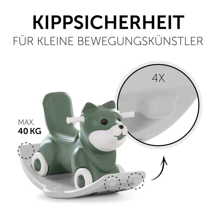 Чудомобиль Hauck 1st Rocker 3 в 1 (Fox Green) (80500-2) изображение 9
