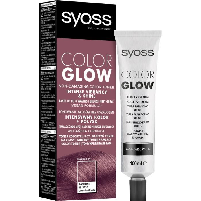 Оттеночный бальзам Syoss Color Glow Platinum – Платиновый Блондин 100 мл (9000101679267)