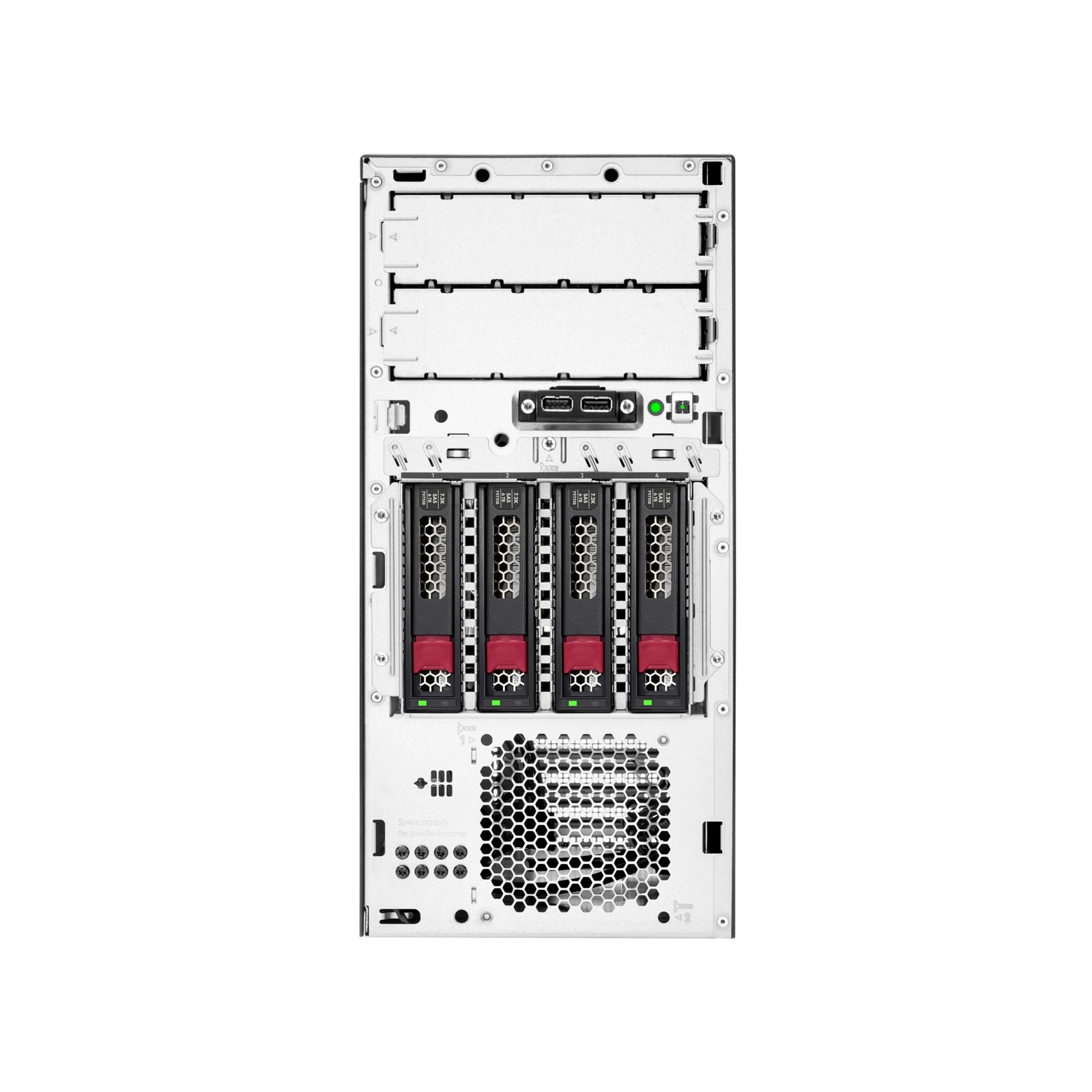 Сервер Hewlett Packard Enterprise ML30 Gen10 Plus (P44718-421) зображення 4