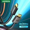 Кабель мультимедійний HDMI to HDMI 3.0m V2.0 Cafule 4K HD104 Ugreen (10108) зображення 4