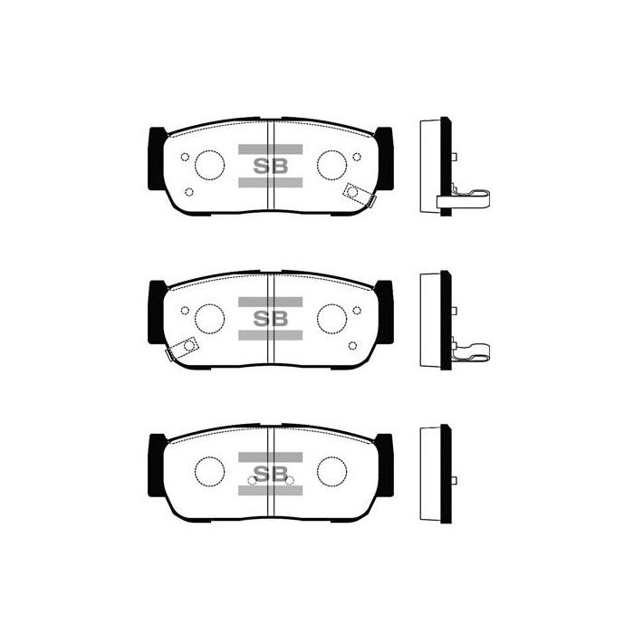 Тормозные колодки HI-Q SP1173