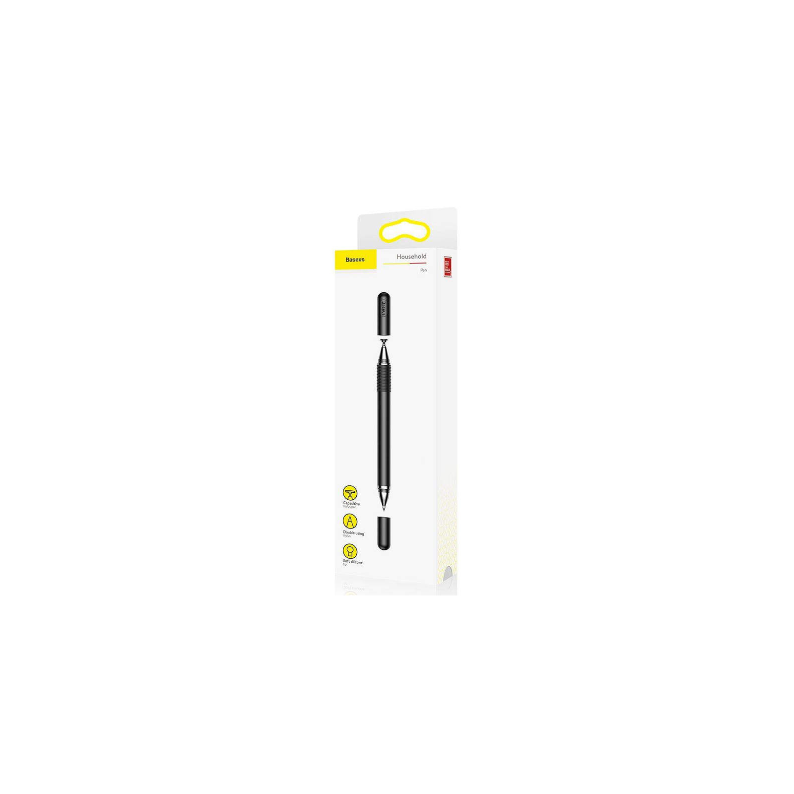 Стилус Baseus Golden Cudgel Capacitive Stylus Pen Black (ACPCL-01) зображення 5