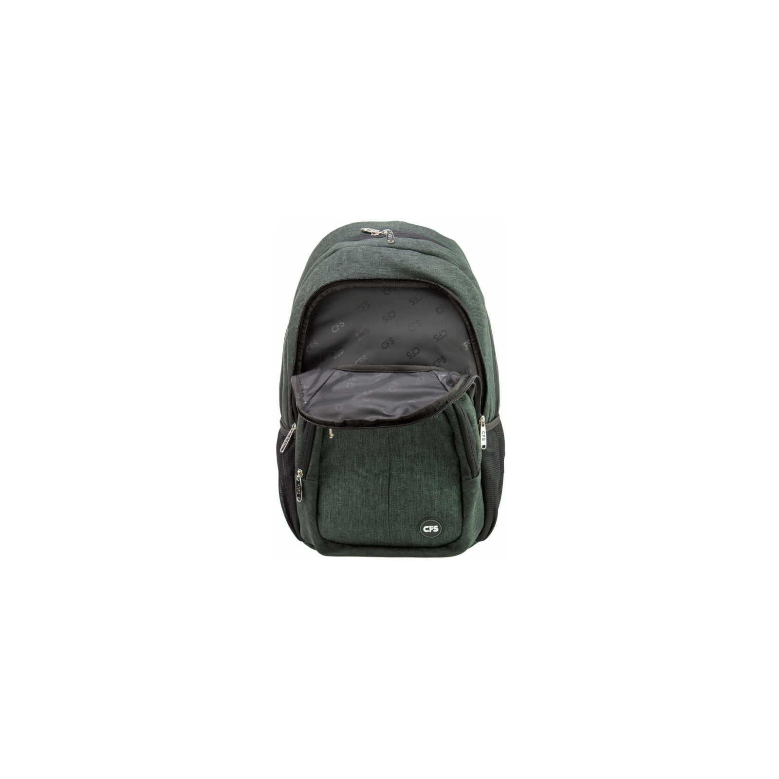 Рюкзак школьный Cool For School Темно-зеленый 175+ см (CF86746-01) изображение 6