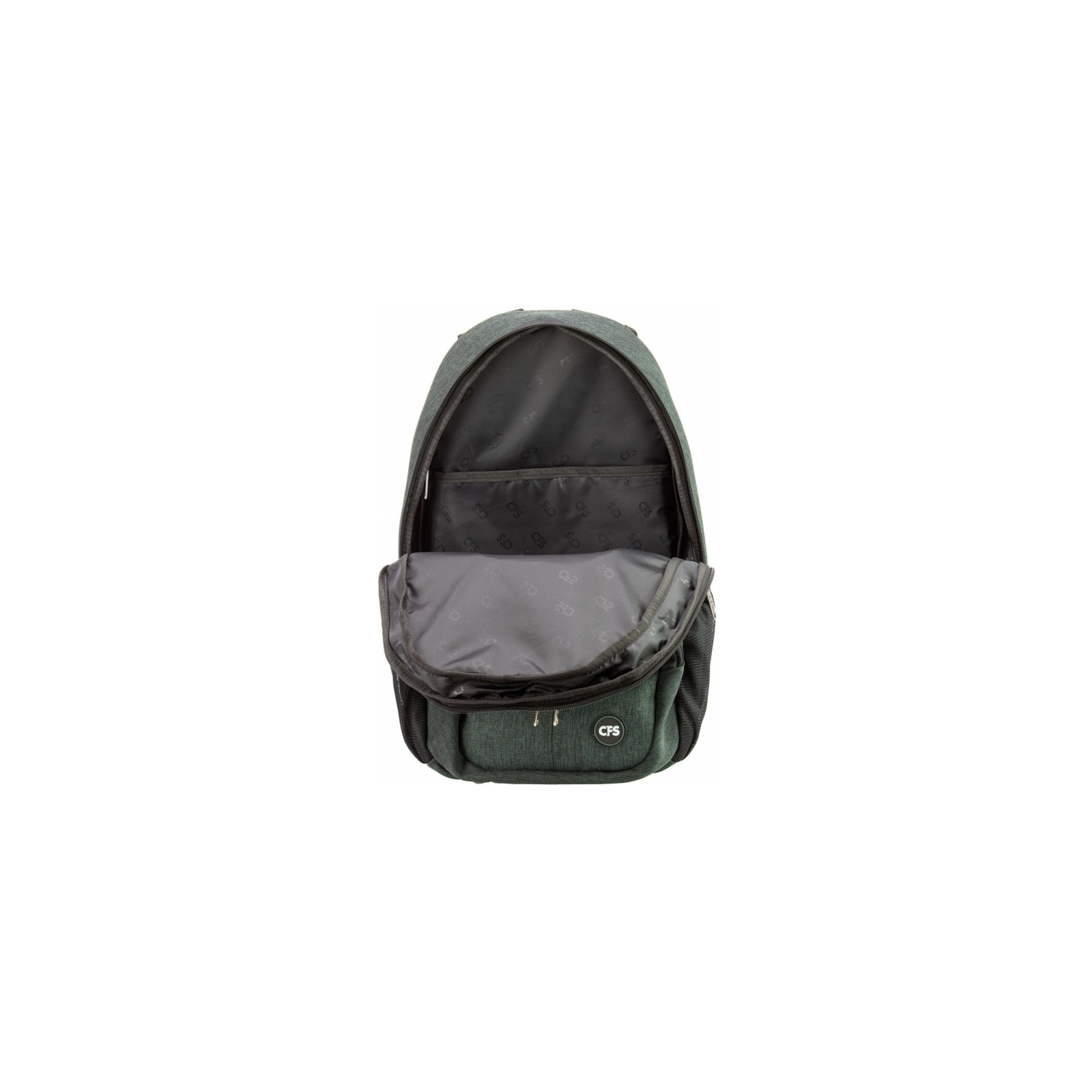 Рюкзак школьный Cool For School Темно-зеленый 175+ см (CF86746-01) изображение 7