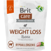 Сухой корм для собак Brit Care Dog Hypoallergenic Weight Loss с кроликом 1 кг (8595602559183)