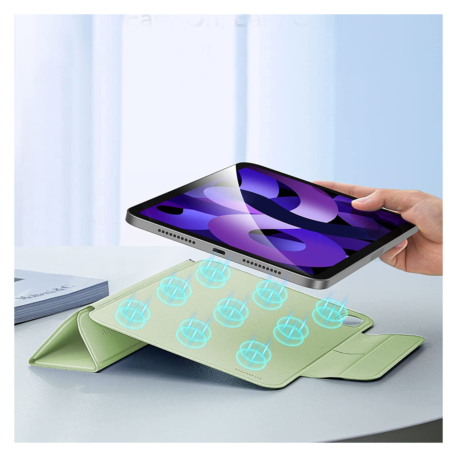 Чехол для планшета BeCover Magnetic Apple iPad 10.9" 2022 Light Blue (708536) изображение 3