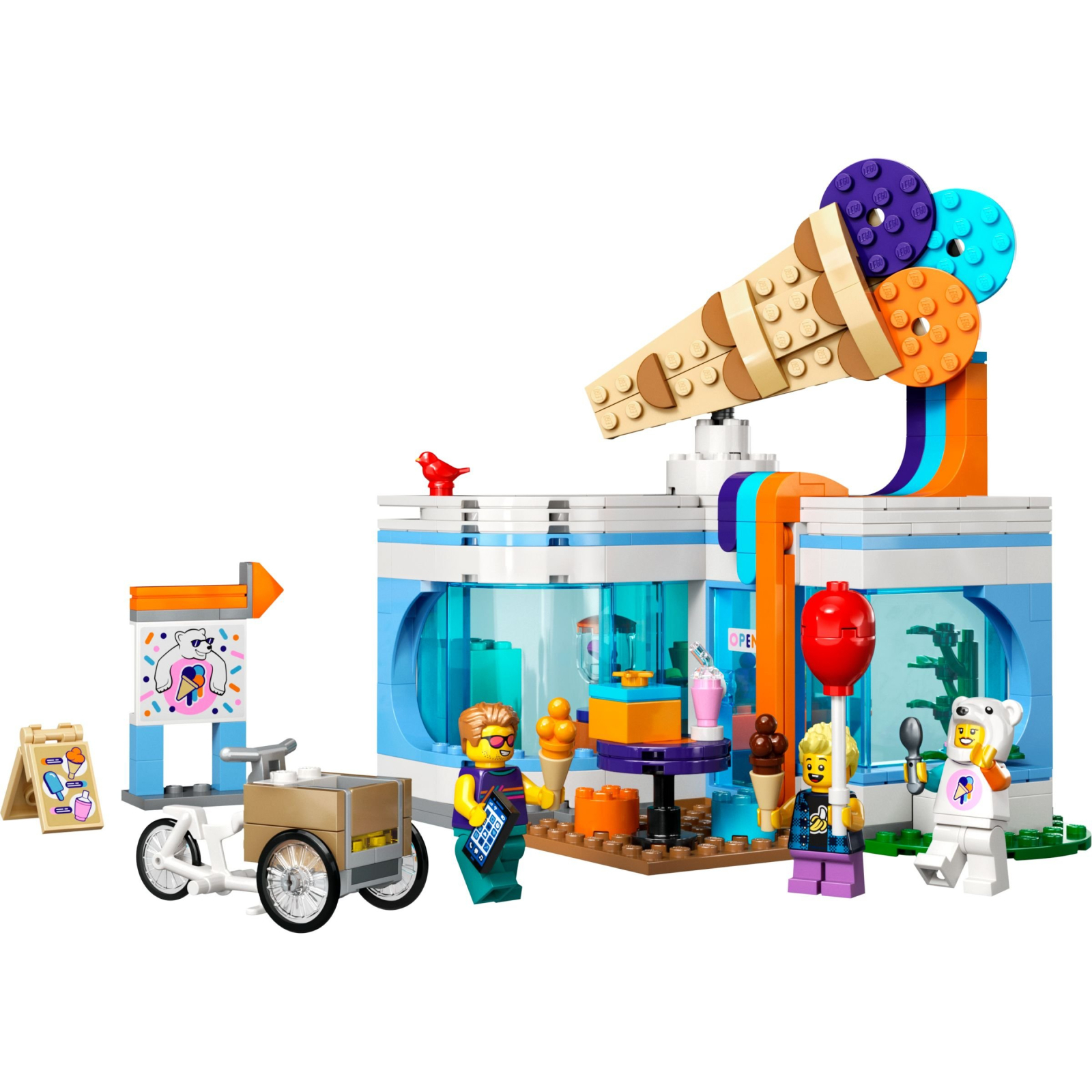 Конструктор LEGO City Магазин мороженого (60363) изображение 2