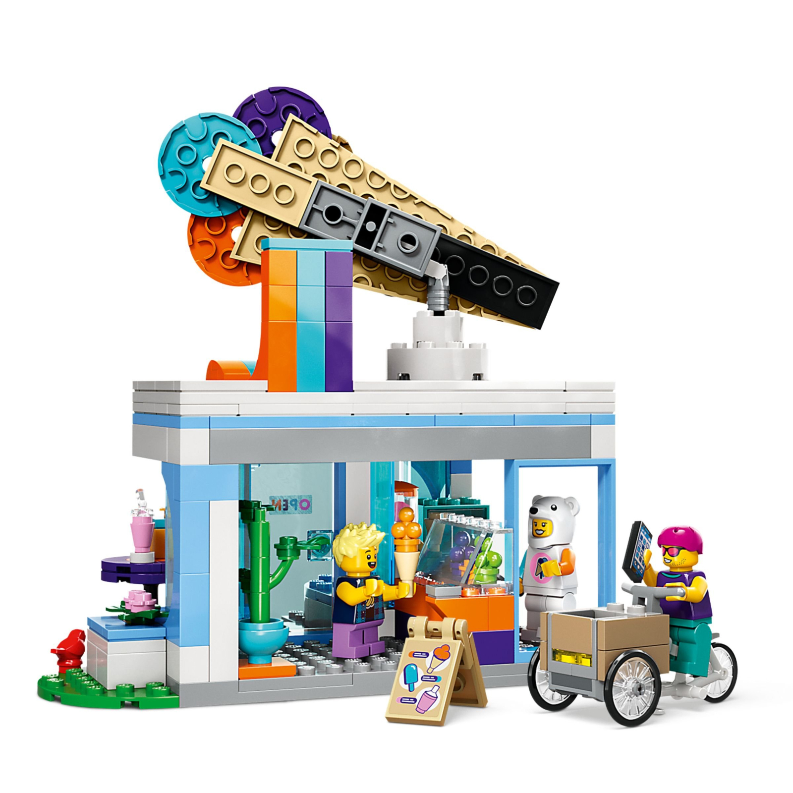 Конструктор LEGO City Крамниця морозива (60363) зображення 3