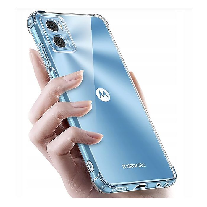 Чохол до мобільного телефона BeCover Anti-Shock Motorola Moto E22/E22i Clear (709321) зображення 4