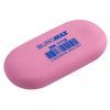 Гумка Buromax овальна, 49x23x9 мм синт.каучук, асорті кольорів (BM.1112) зображення 2