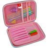 Пенал Cool For School з тисненням 1 відділення Фіолетовий (QT-5632-Purple) зображення 2
