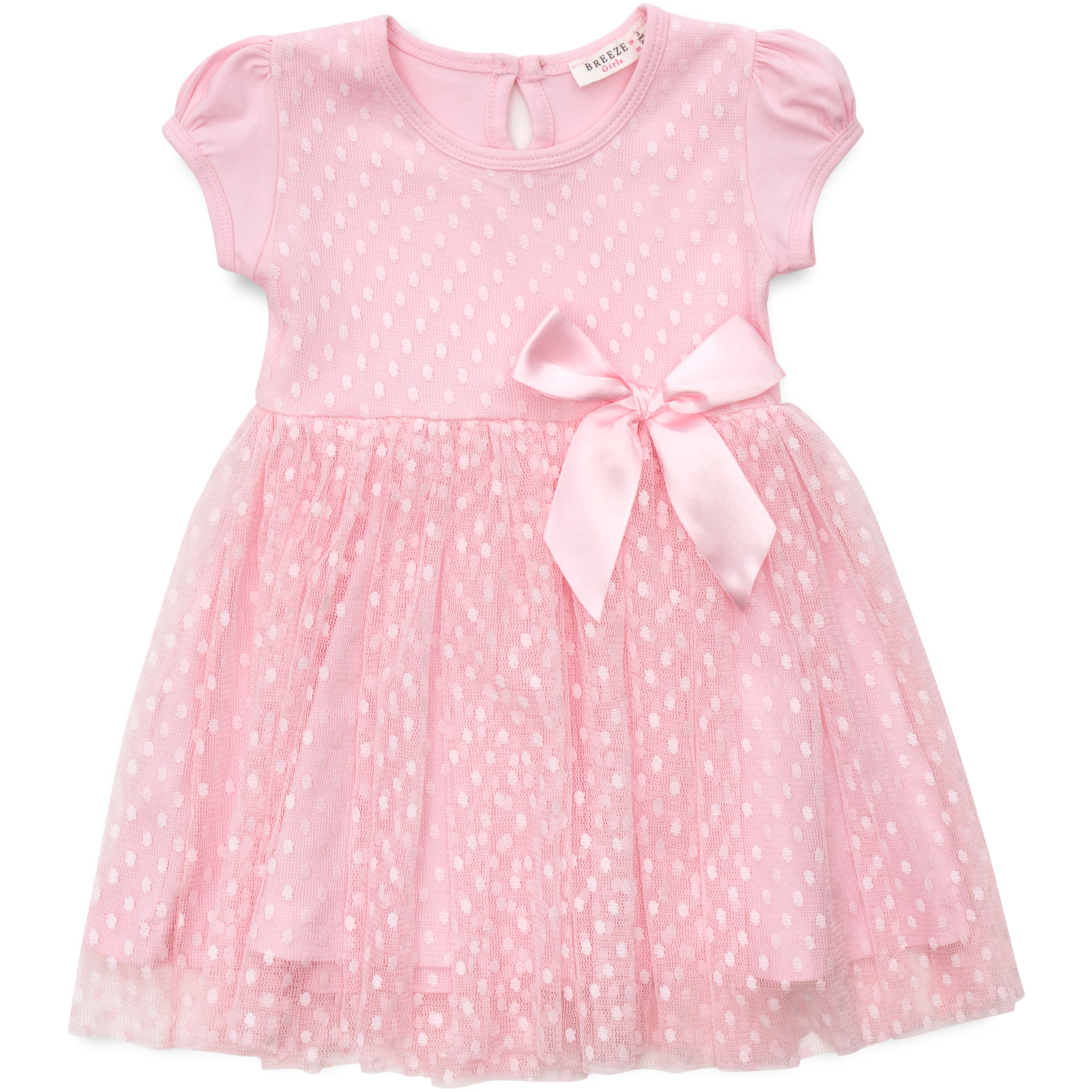 Платье Breeze из фатина (16995-128G-pink)