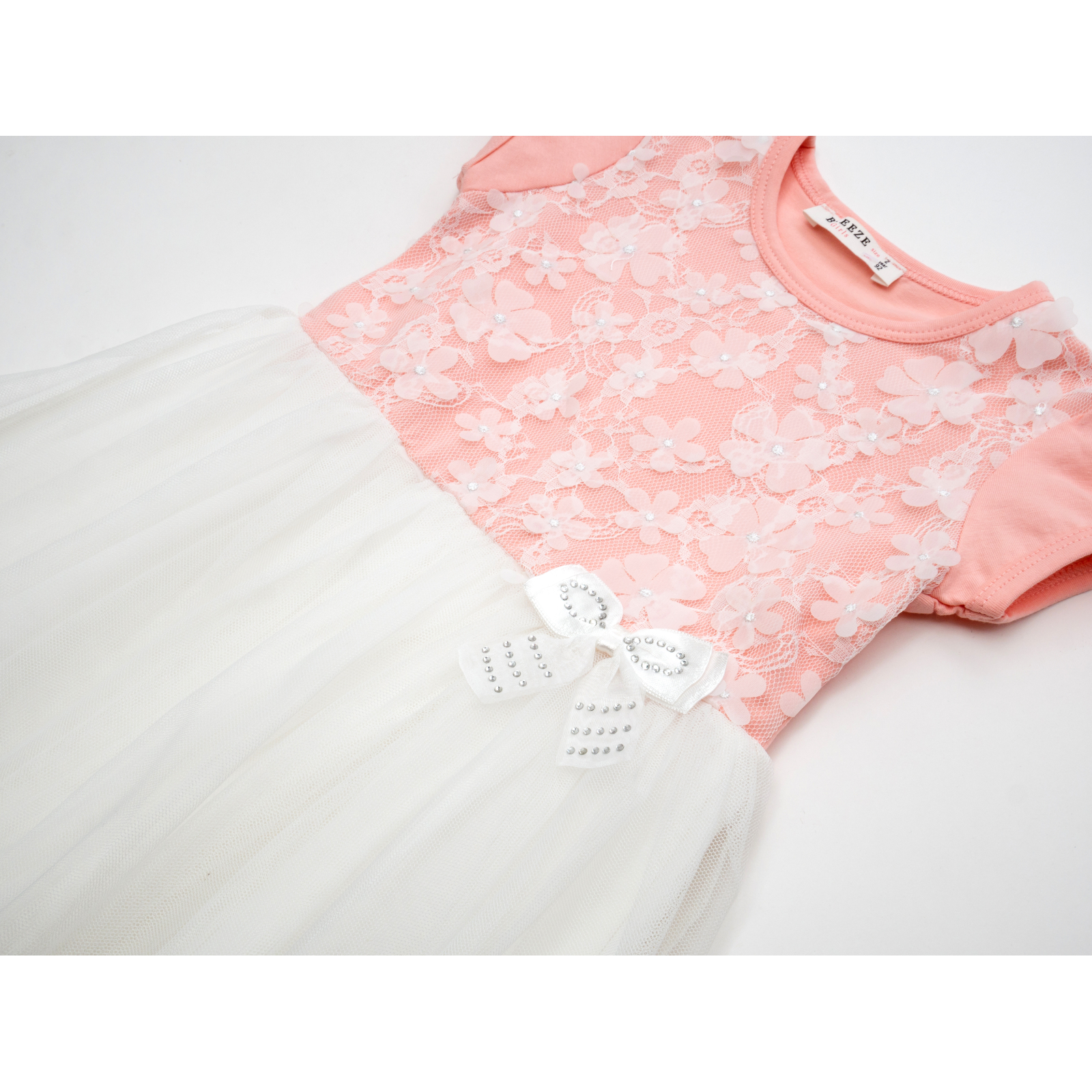 Платье Breeze с фатиновой юбкой (10926-110G-cream) изображение 3