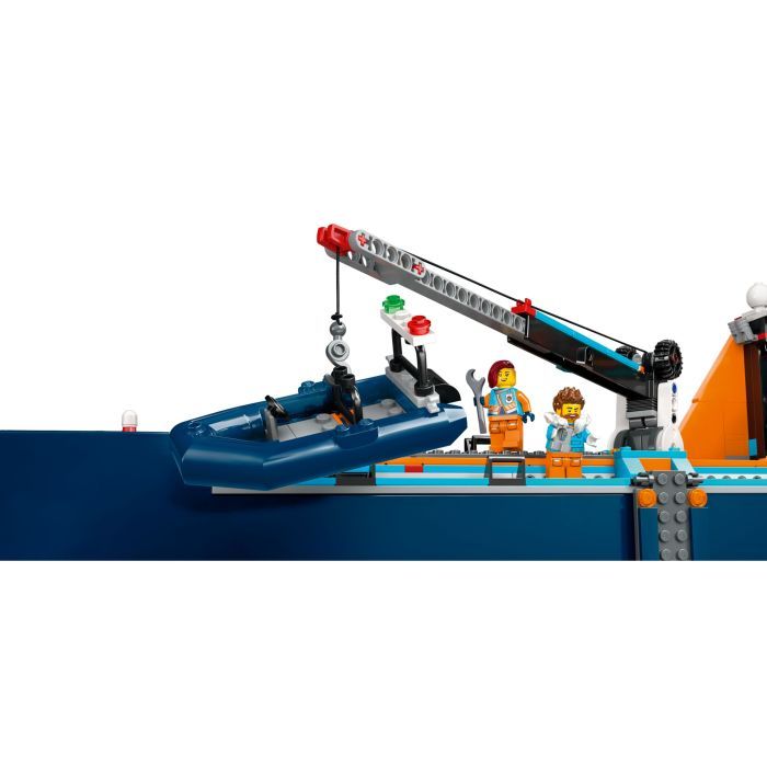 Конструктор LEGO City Арктический исследовательский корабль 815 деталей (60368) изображение 6