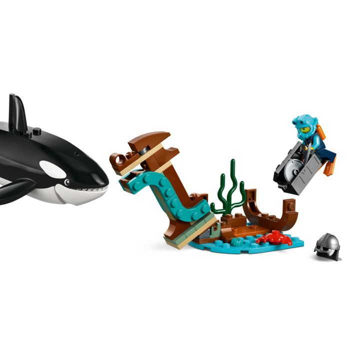 Конструктор LEGO City Арктический исследовательский корабль 815 деталей (60368) изображение 7