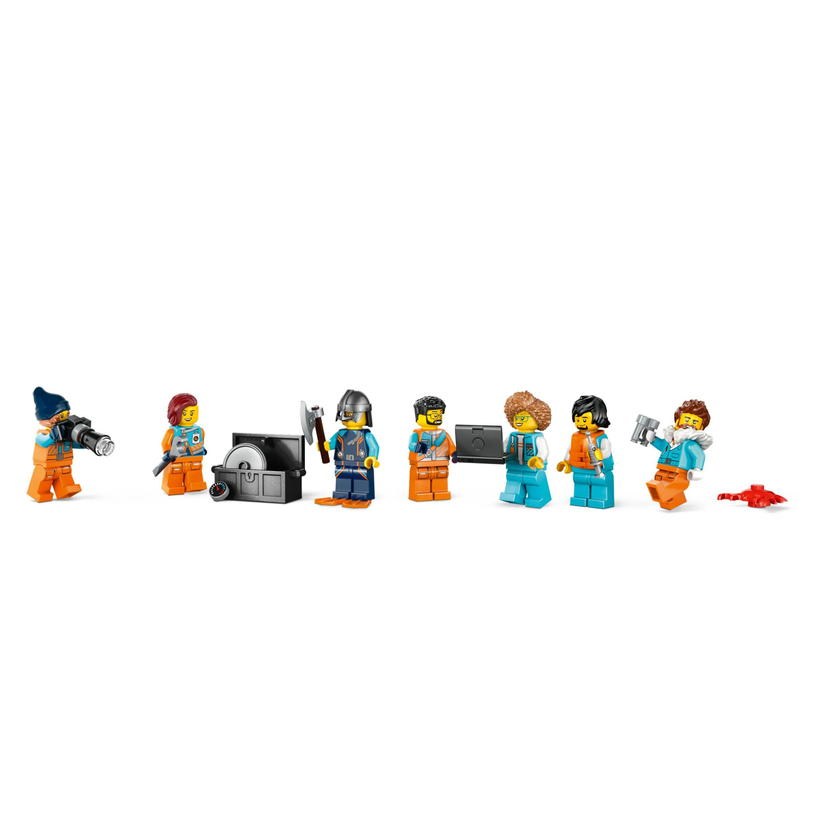 Конструктор LEGO City Арктический исследовательский корабль 815 деталей (60368) изображение 8