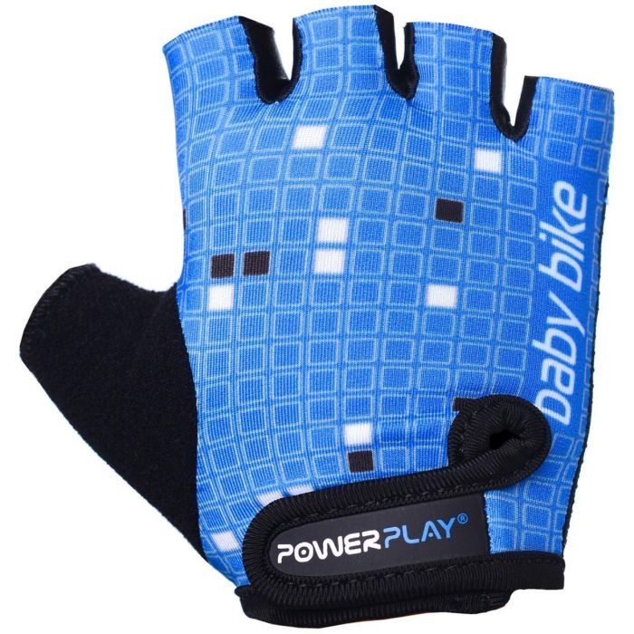 Велоперчатки PowerPlay 5451 Синьо-Білі XS (5451_XS_Blue-White) изображение 2