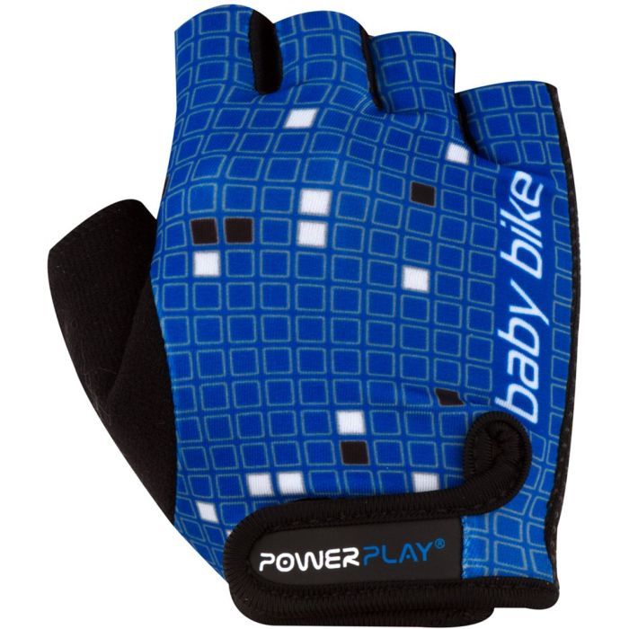 Велоперчатки PowerPlay 5451 Синьо-Білі XS (5451_XS_Blue-White) изображение 6