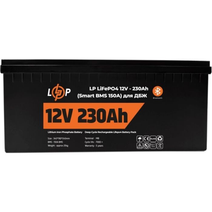 Батарея LiFePo4 LogicPower 12V (12.8V) - 230 Ah (2944Wh) (20199) зображення 2