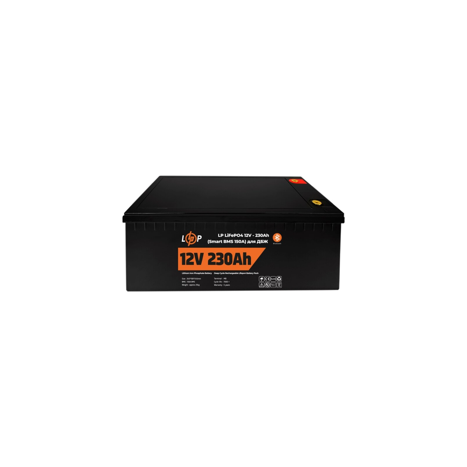 Батарея LiFePo4 LogicPower 12V (12.8V) - 230 Ah (2944Wh) (20199) изображение 3