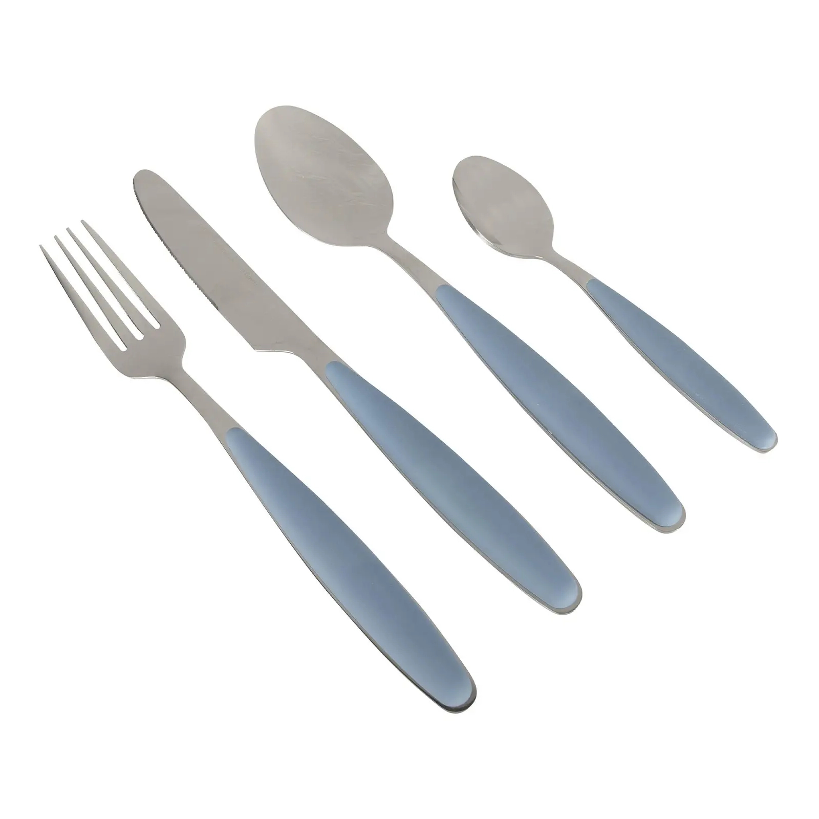 Набор туристической посуды Gimex Cutlery Colour 16 Pieces 4 Person Blue (6910171)