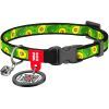 Нашийник для тварин WAUDOG Авокадо з QR паспортом XS 20-30 см (5280)