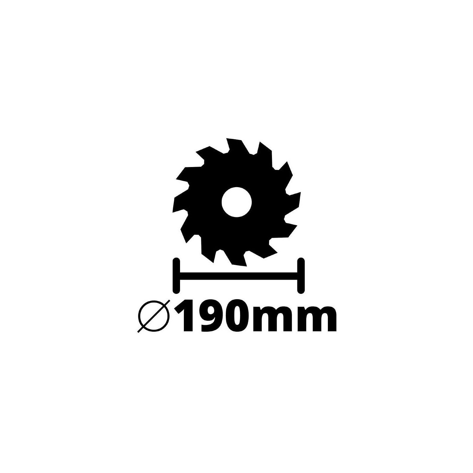 Дискова пила Einhell TE-CS 18/190 Li BL - Solo акум., PXC, 18В, диск 190х20 мм (без АКБ та ЗП) (4331210) зображення 6