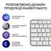 Клавіатура Logitech MX Keys S Wireless UA Pale Grey (920-011588) зображення 5