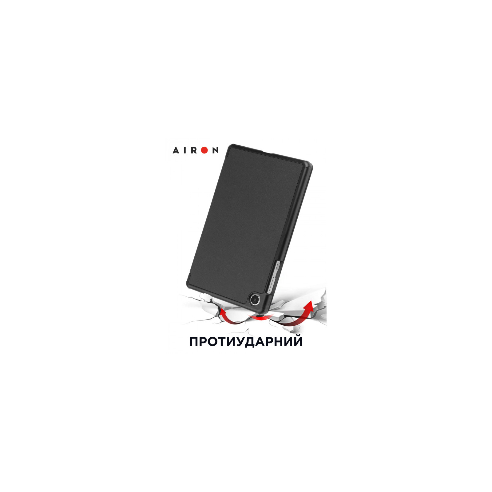 Чехол для планшета AirOn Premium Lenovo Tab M8 4th Gen (TB-300FU) + protective film black (4822352781092) изображение 6
