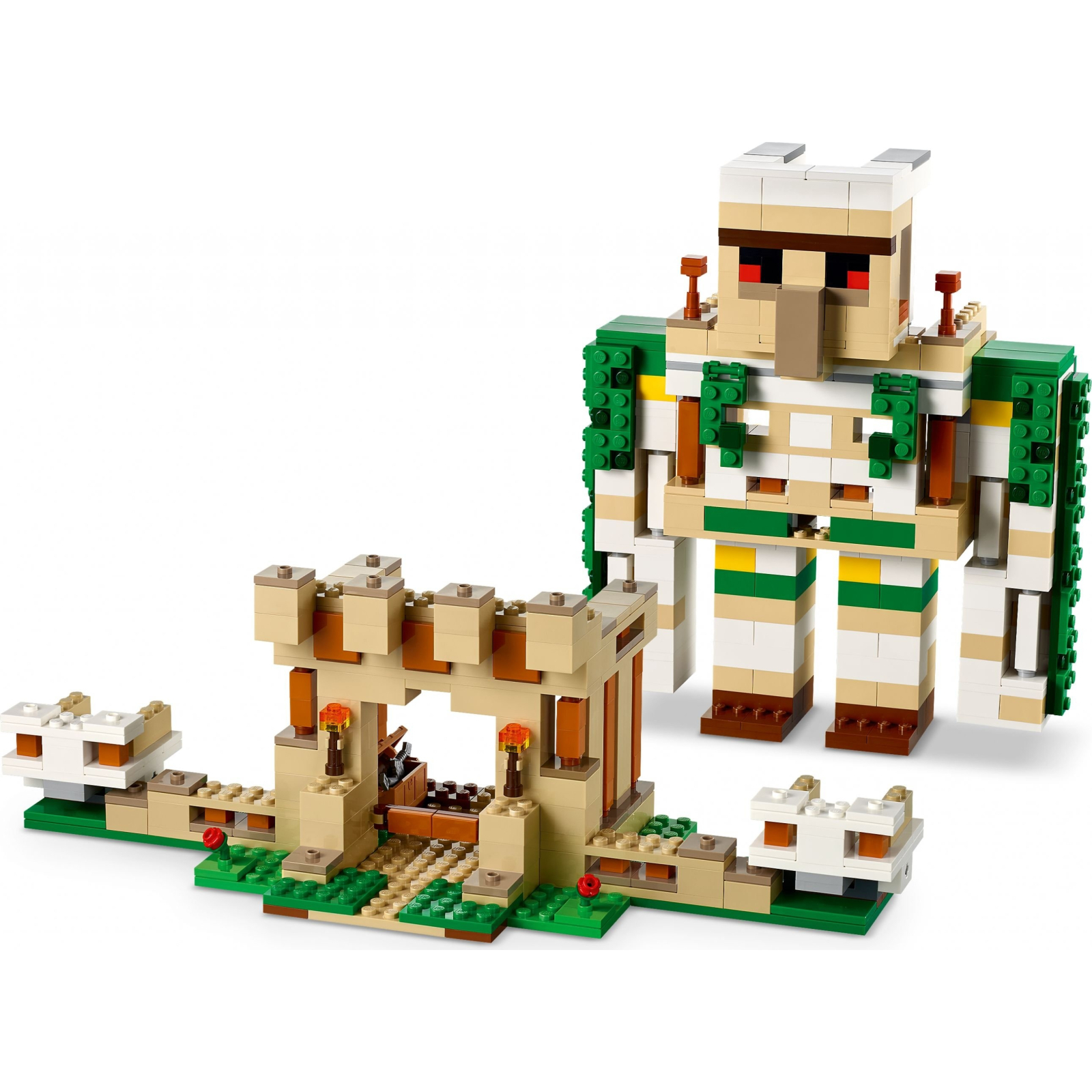 Конструктор LEGO Minecraft Крепость "Железный голем" 868 деталей (21250) изображение 7