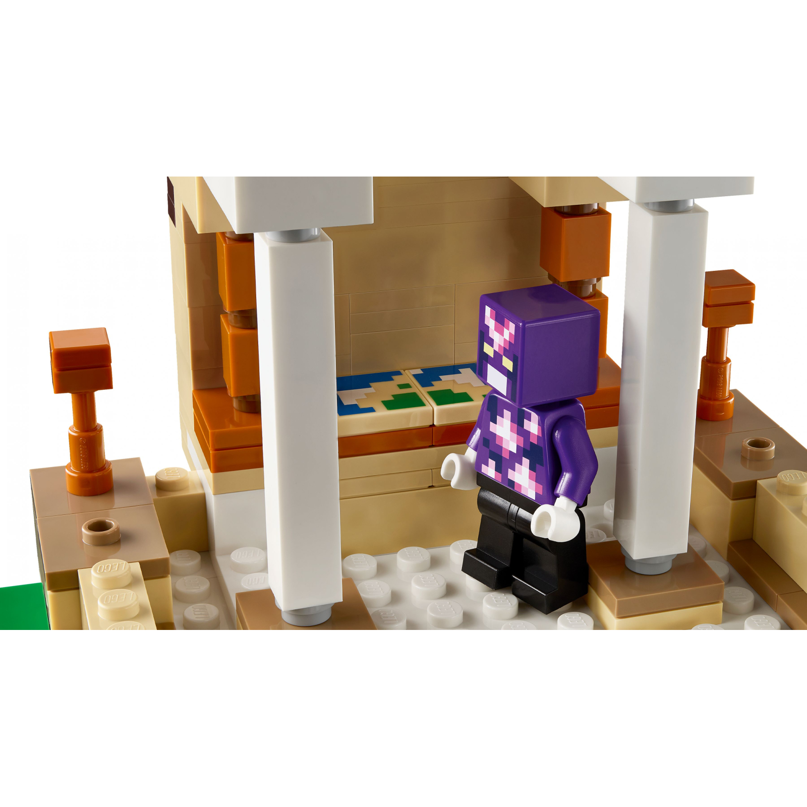 Конструктор LEGO Minecraft Крепость "Железный голем" 868 деталей (21250) изображение 9