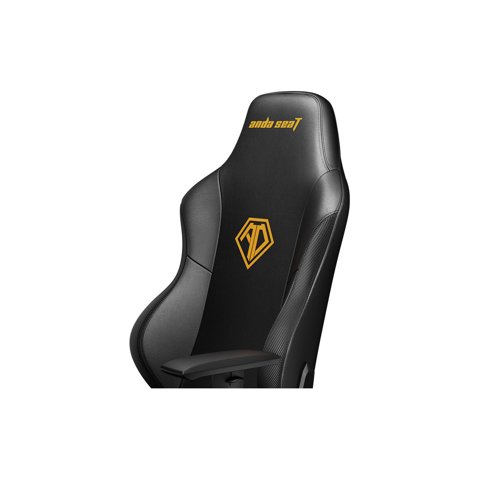 Кресло игровое Anda Seat Phantom 3 Black/Gold Size L (AD18Y-06-B-PV/C) изображение 6