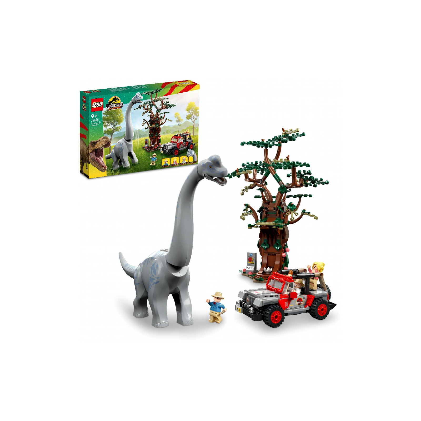 Конструктор LEGO Jurassic World Відкриття брахіозавра 512 деталей (76960) зображення 9